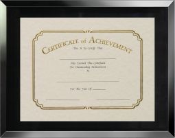 #2411-10"x12" for 7"x9" Certificate