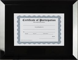 #2410-7"x9" for 4x6" Certificate