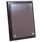 Piano Finish Floating Glass Plaques